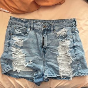 American Eagle Denim Shorts Size 8